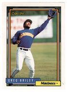 Greg Briley - Seattle Mariners (MLB Baseball Card) 1992 O-Pee-Chee # 502 Mint
