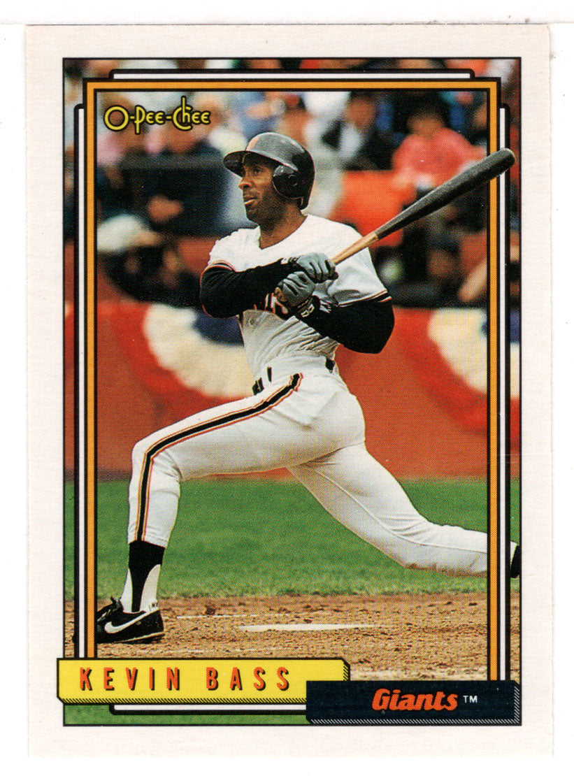 Kevin Bass - San Francisco Giants (MLB Baseball Card) 1992 O-Pee-Chee # 513 Mint