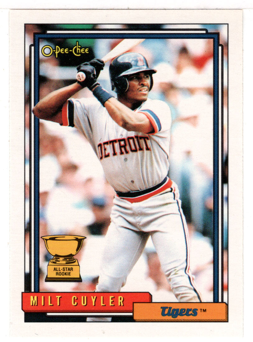 Milt Cuyler - Detroit Tigers (MLB Baseball Card) 1992 O-Pee-Chee # 522 Mint