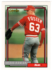 Steve Foster - Cincinnati Reds (MLB Baseball Card) 1992 O-Pee-Chee # 528 Mint