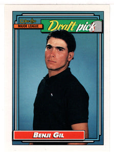 Benji Gil - Texas Rangers - Draft Pick (MLB Baseball Card) 1992 O-Pee-Chee # 534 Mint