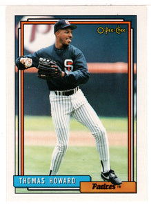 Thomas Howard - San Diego Padres (MLB Baseball Card) 1992 O-Pee-Chee # 539 Mint