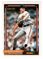 Ben McDonald - Baltimore Orioles (MLB Baseball Card) 1992 O-Pee-Chee # 540 Mint
