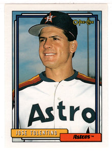 Jose Tolentino - Houston Astros (MLB Baseball Card) 1992 O-Pee-Chee # 541 Mint