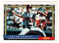 Bryan Harvey - California Angels (MLB Baseball Card) 1992 O-Pee-Chee # 568 Mint