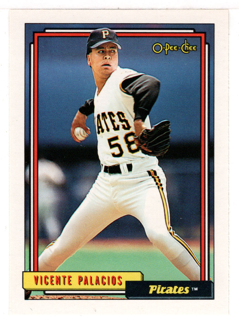 Vicente Palacios - Pittsburgh Pirates (MLB Baseball Card) 1992 O-Pee-Chee # 582 Mint