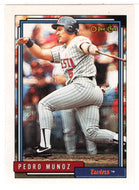 Pedro Munoz - Minnesota Twins (MLB Baseball Card) 1992 O-Pee-Chee # 613 Mint
