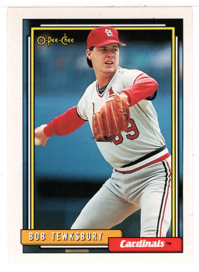 Bob Tewksbury - St. Louis Cardinals (MLB Baseball Card) 1992 O-Pee-Chee # 623 Mint