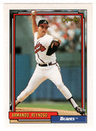 Armando Reynoso - Atlanta Braves (MLB Baseball Card) 1992 O-Pee-Chee # 631 Mint