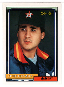 Xavier Hernandez - Houston Astros (MLB Baseball Card) 1992 O-Pee-Chee # 640 Mint