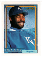 Brian McRae - Kansas City Royals (MLB Baseball Card) 1992 O-Pee-Chee # 659 Mint