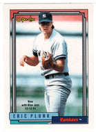 Eric Plunk - Toronto Blue Jays (MLB Baseball Card) 1992 O-Pee-Chee # 672 Mint