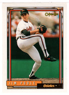 Jim Poole - Baltimore Orioles (MLB Baseball Card) 1992 O-Pee-Chee # 683 Mint