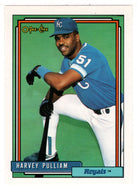 Harvey Pulliam - Kansas City Royals (MLB Baseball Card) 1992 O-Pee-Chee # 687 Mint