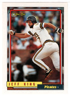 Jeff King - Pittsburgh Pirates (MLB Baseball Card) 1992 O-Pee-Chee # 693 Mint