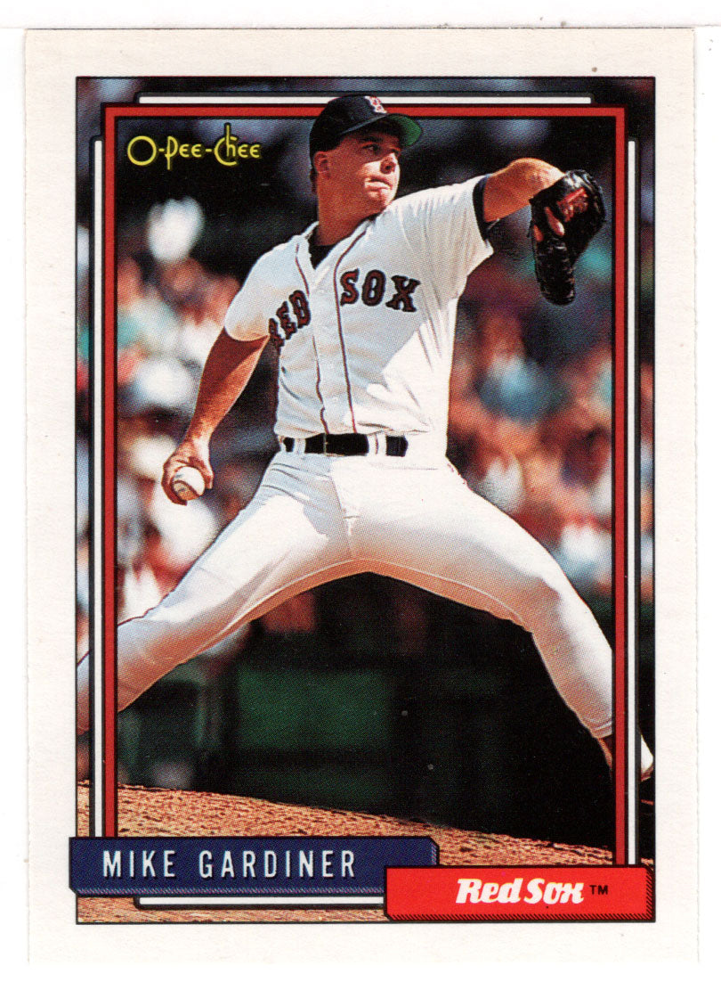 Mike Gardiner - Boston Red Sox (MLB Baseball Card) 1992 O-Pee-Chee # 694 Mint