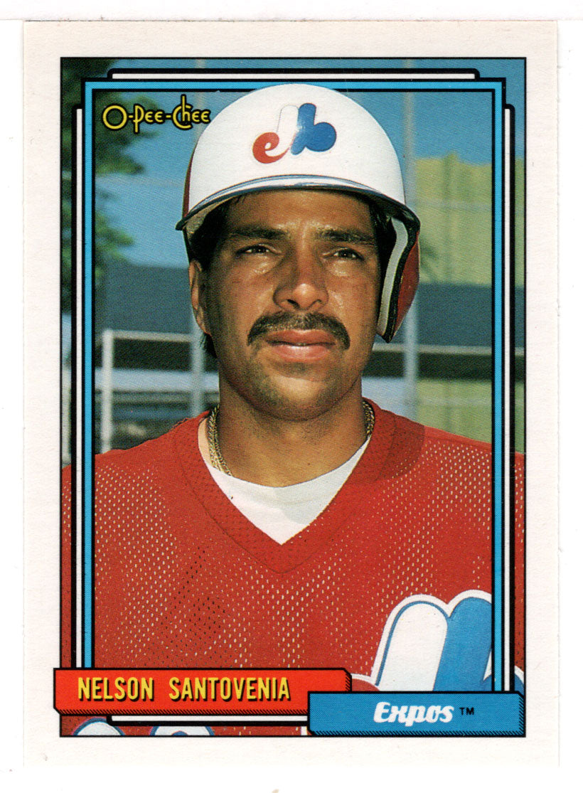 Nelson Santovenia - Montreal Expos (MLB Baseball Card) 1992 O-Pee-Chee # 732 Mint