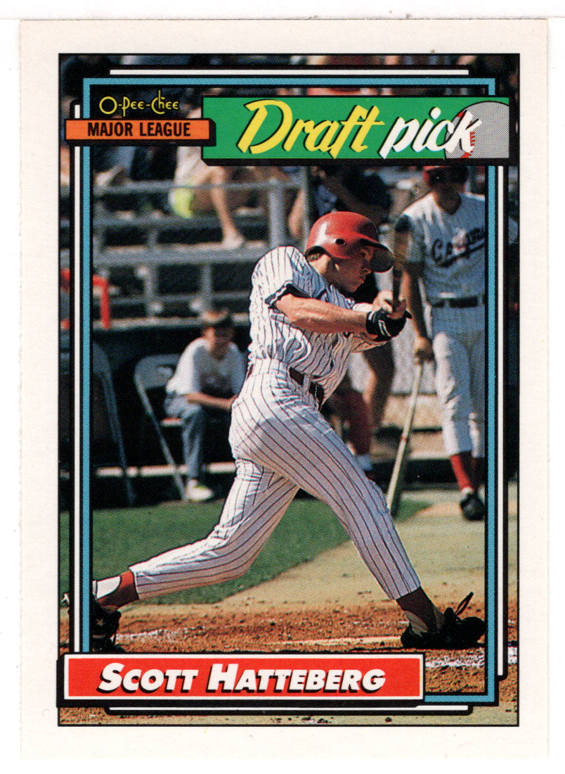 Scott Hatteberg - Boston Red Sox - Draft Pick (MLB Baseball Card) 1992 O-Pee-Chee # 734 Mint