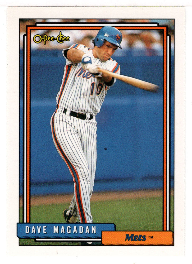Dave Magadan - New York Mets (MLB Baseball Card) 1992 O-Pee-Chee # 745 Mint