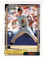 John Burkett - San Francisco Giants (MLB Baseball Card) 1992 O-Pee-Chee # 762 Mint