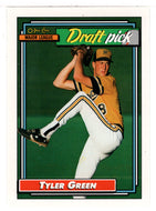 Tyler Green - Philadelphia Phillies - Draft Pick (MLB Baseball Card) 1992 O-Pee-Chee # 764 Mint