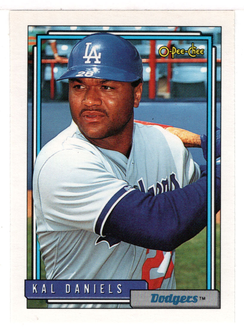 Kal Daniels - Los Angeles Dodgers (MLB Baseball Card) 1992 O-Pee-Chee # 767 Mint