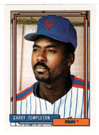 Garry Templeton - New York Mets (MLB Baseball Card) 1992 O-Pee-Chee # 772 Mint