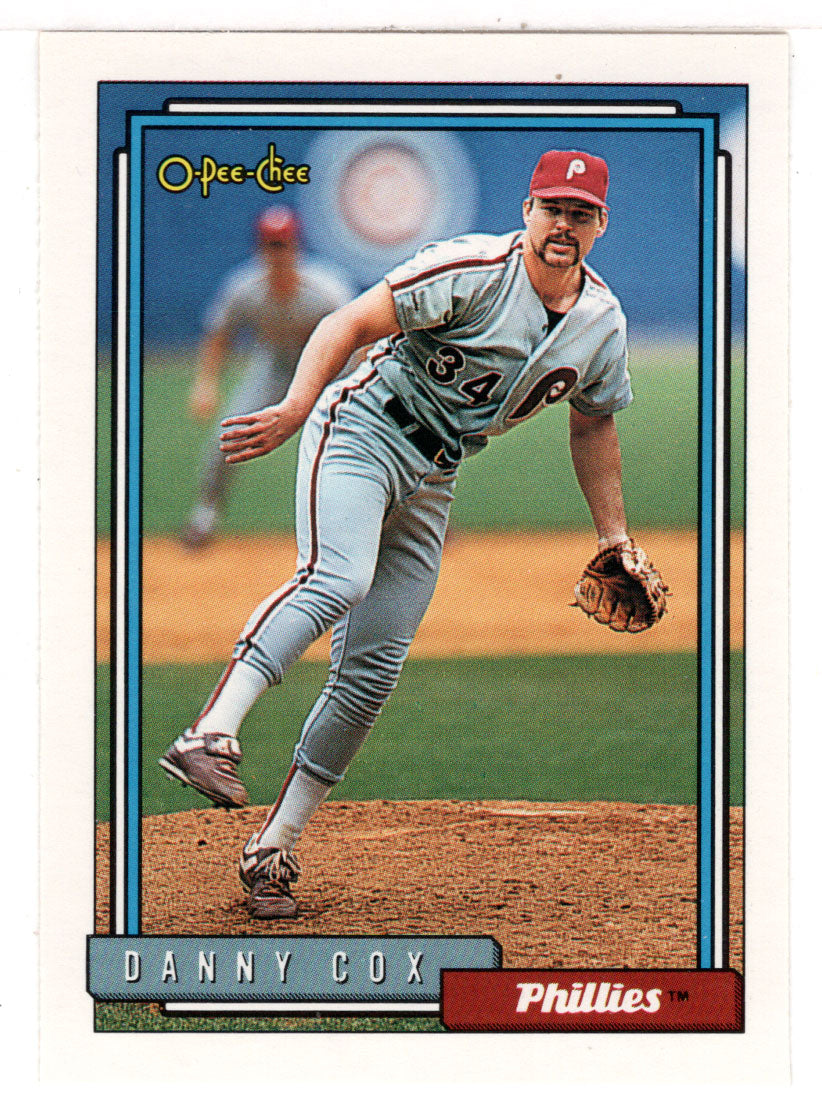 Danny Cox - Philadelphia Phillies (MLB Baseball Card) 1992 O-Pee-Chee # 791 Mint