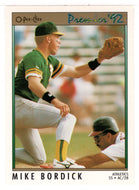 Mike Bordick - Oakland Athletics (MLB Baseball Card) 1992 O-Pee-Chee Premier # 5 Mint