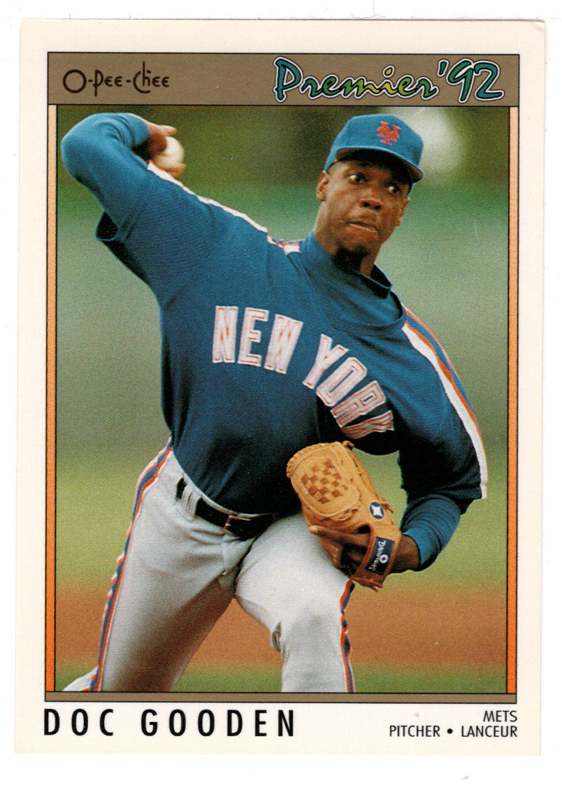Dwight Gooden - New York Mets (MLB Baseball Card) 1992 O-Pee-Chee Premier # 47 Mint