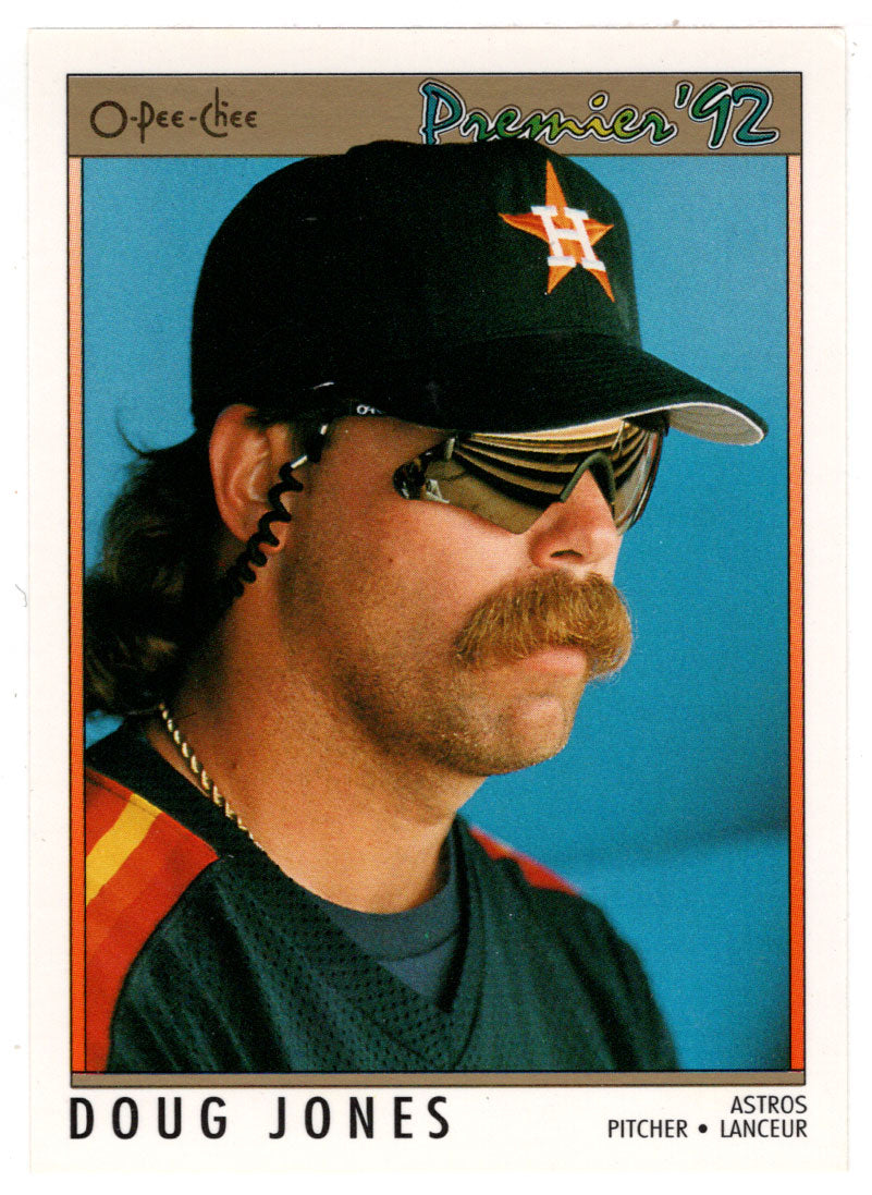 Doug Jones - Huston Astros (MLB Baseball Card) 1992 O-Pee-Chee Premier # 51 Mint