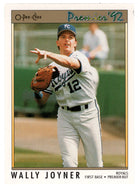 Wally Joyner - Kansas City Royals (MLB Baseball Card) 1992 O-Pee-Chee Premier # 61 Mint