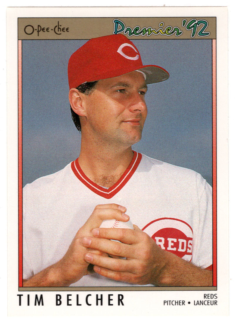 Tim Belcher - Cincinnati Reds (MLB Baseball Card) 1992 O-Pee-Chee Premier # 113 Mint