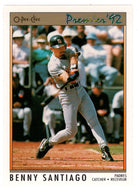 Benny Santiago - San Diego Padres (MLB Baseball Card) 1992 O-Pee-Chee Premier # 154 Mint