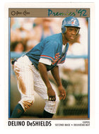 Delino DeShields - Montreal Expos (MLB Baseball Card) 1992 O-Pee-Chee Premier # 163 Mint