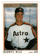Darryl Kile - Houston Astros (MLB Baseball Card) 1992 O-Pee-Chee Premier # 196 Mint