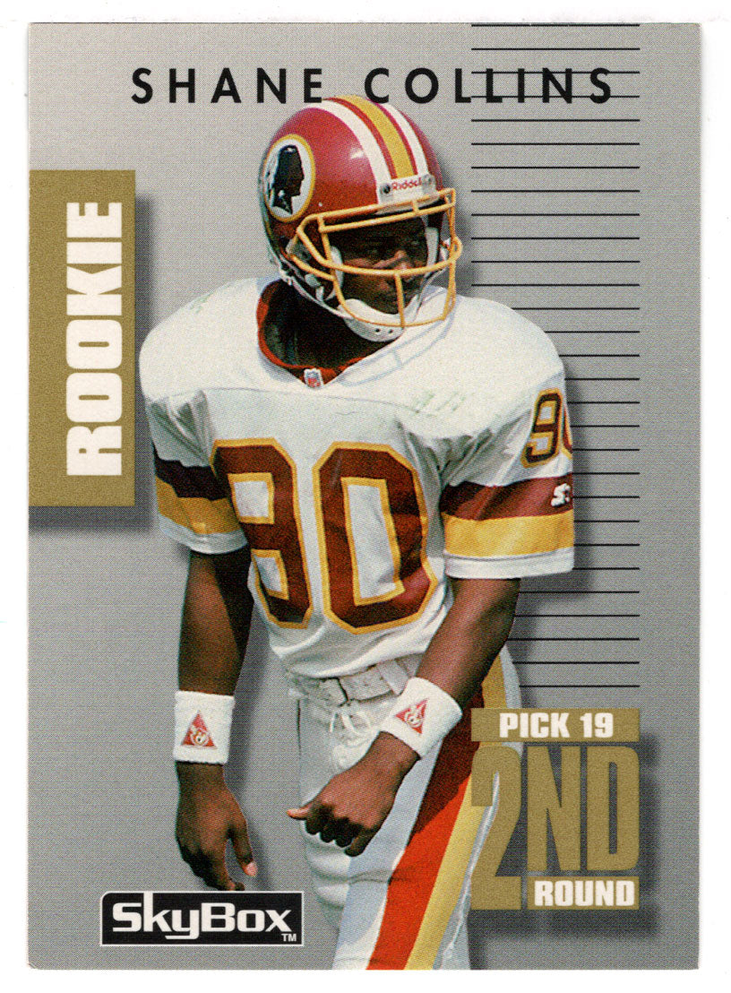 Shane Collins RC - Washington Redskins (NFL Football Card) 1992 Skybox Prime Time # 2-A Mint