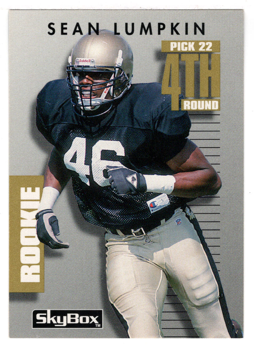 Sean Lumpkin RC - Washington Redskins (NFL Football Card) 1992 Skybox Prime Time # 2-B Mint