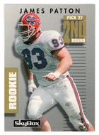 James Patton RC - Buffalo Bills (NFL Football Card) 1992 Skybox Prime Time # 3 Mint