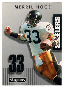 Merril Hoge - Pittsburgh Steelers (NFL Football Card) 1992 Skybox Prime Time # 5 Mint