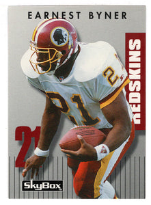 Earnest Byner - Washington Redskins (NFL Football Card) 1992 Skybox Prime Time # 21 Mint