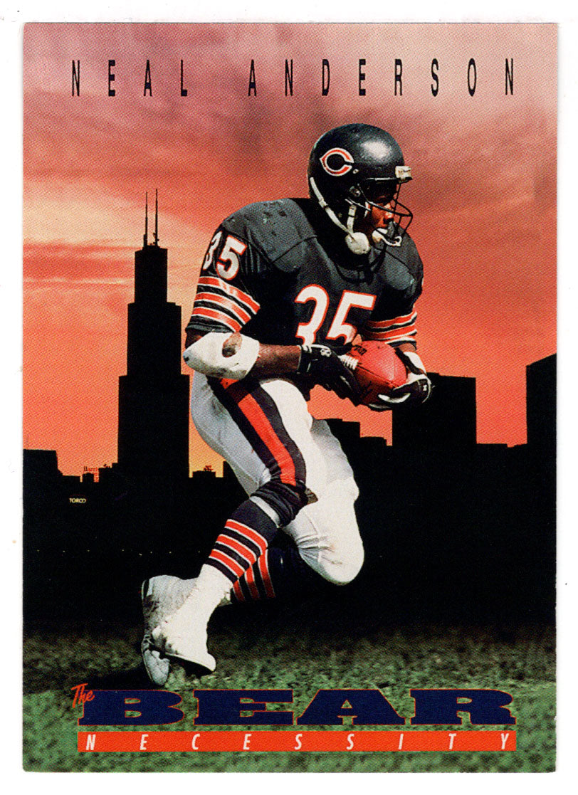 Neal Anderson - Chicago Bears (NFL Football Card) 1992 Skybox Prime Time # 23 Mint