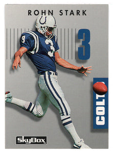 Rohn Stark - Indianapolis Colts (NFL Football Card) 1992 Skybox Prime Time # 32 Mint