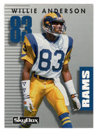 Willie Anderson - Los Angeles Rams (NFL Football Card) 1992 Skybox Prime Time # 41 Mint