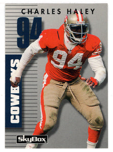 Charles Haley - San Francisco 49ers (NFL Football Card) 1992 Skybox Prime Time # 45 Mint