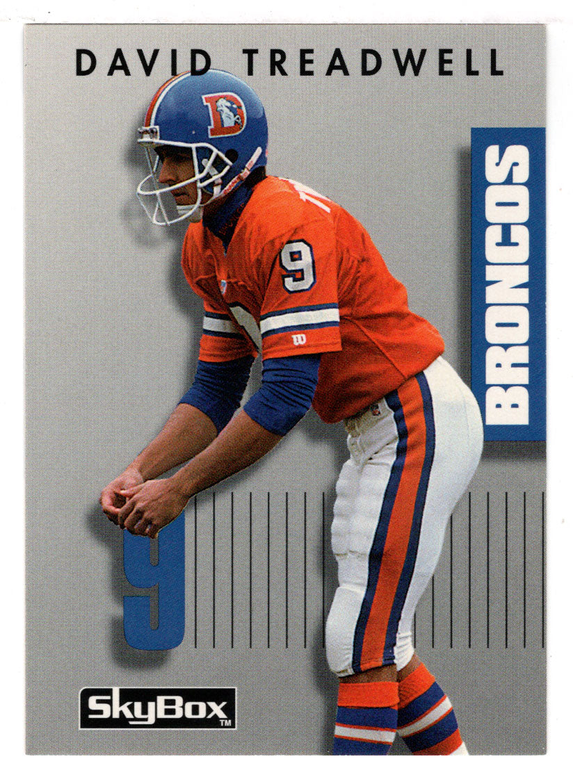 David Treadwell - Denver Broncos (NFL Football Card) 1992 Skybox Prime Time # 48 Mint