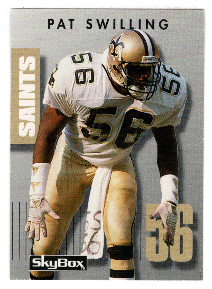 Pat Swilling - New England Patriots (NFL Football Card) 1992 Skybox Prime Time # 56 Mint
