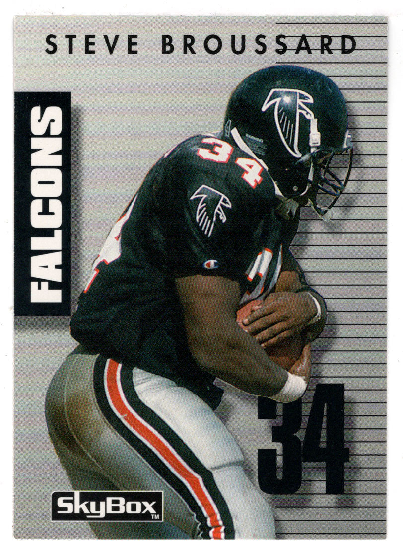 Steve Broussard 1994 Skybox Premium #12 Atlanta Falcons/ Cincinnati Bengals