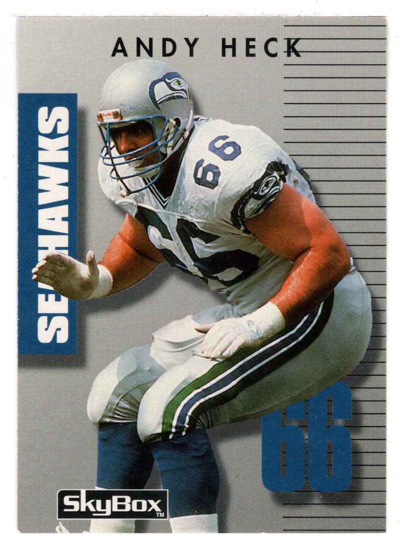 Andy Heck - Seattle Seahawks (NFL Football Card) 1992 Skybox Prime Time # 62 Mint