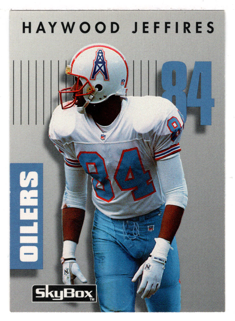 Haywood Jeffires - Houston Oilers (NFL Football Card) 1992 Skybox Prime Time # 84 Mint